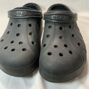 Men’s fuzzy CROCS